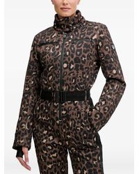 EA7 - Traje De Esquí Con Estampado De Leopardo - Lyst