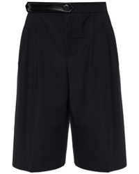 The Mannei - Pleated Knee-Length Tailored Shorts - Lyst