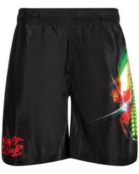 Pleasures - X Daft Punk Graphic Track Shorts - Lyst