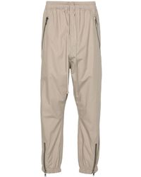 Rick Owens - Tapered Organic Cotton Track Pants - Lyst