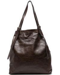 AUTENTICA 504 - L Galatea Grained-Leather Shoulder Bag - Lyst