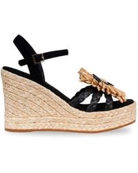 Palomitas By Paloma Barcelo' - Fannie Braided Floral Sandals - Lyst