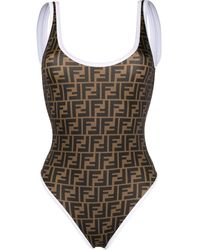 Fendi Costume intero FF - Nero