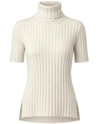 Liviana Conti - Ribbed-Knit Roll-Neck Sweater - Lyst