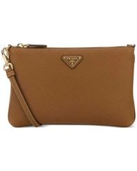 Prada - Umhängetasche Mit Logo-Detail - Lyst