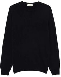 SERGIO MORETTI FIRENZE - Crew-Neck Long-Sleeve Sweater - Lyst