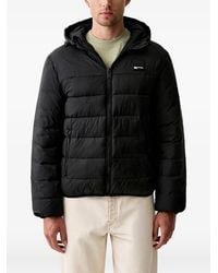 KARL LAGERFELD - Hooded Quilted Jacket - Lyst