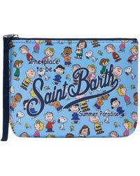 MC2 Saint Barth - X Peanuts Aline Clutch Bag - Lyst