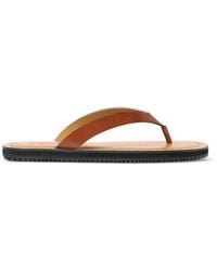 SCAROSSO - Ascanio Leather Sandals - Lyst