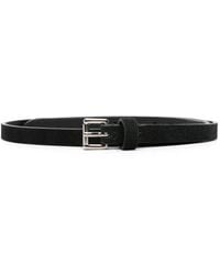 D4.0 - Double-Strap Leather Belt - Lyst