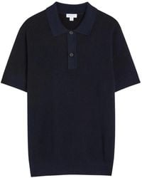 Sunspel - Polo En Maille À Design Côtelé - Lyst
