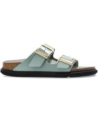 Birkenstock - Arizona Db Shine Pure Sage, Natural Leather - Lyst