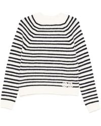 Semicouture - Jersey con detalle de rayas - Lyst