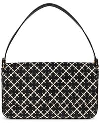 By Malene Birger - Small Tallie Geometric-Print Shoulder Bag - Lyst