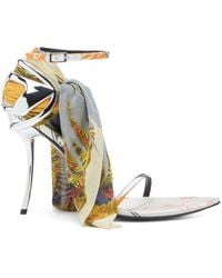 DIESEL - 105Mm D-Ten&Half Sandals - Lyst