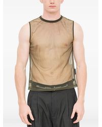 ANDERSSON BELL - Mesh Sleeveless T-Shirt - Lyst