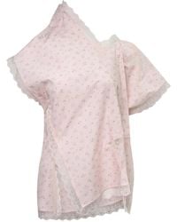 Pushbutton - Asymmetric Star Blouse - Lyst