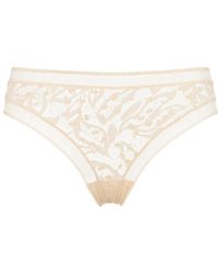 Eres - Pistil Lace-Embroidered Thong - Lyst