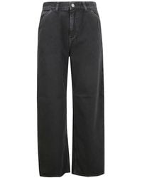 Carhartt - Mid-Rise Straight-Leg Jeans - Lyst