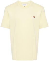 Maison Kitsuné - T-Shirt mit Fuchskopf - Lyst