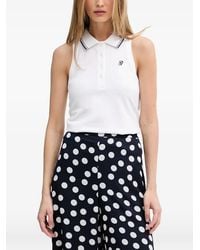 GANT - Sleeveless Polo Top - Lyst
