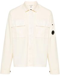 C.P. Company - Camisa con detalle de lentes - Lyst
