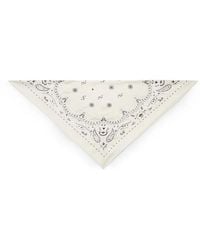 Tory Burch - Beaded Bandana Triangle Scarf - Lyst