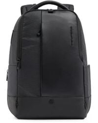 Piquadro - Zaino Con Inserti E Logo - Lyst