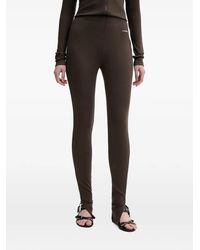 La Mania - Betsy Ribbed-Knit Leggings - Lyst