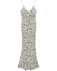 MSGM - Spot-Print Maxi Dress - Lyst