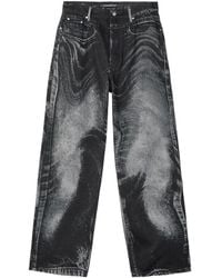 CAMPERLAB - Denim-Print Jeans - Lyst