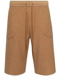 MM6 by Maison Margiela - Drawstring Patch Shorts - Lyst