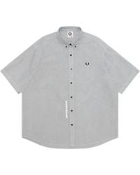Aape By A Bathing Ape - Logo-Patch Short-Sleeve Shirt - Lyst