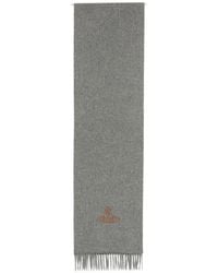 Vivienne Westwood - Embroidered Orb Long Scarf - Lyst