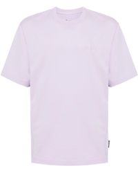 Moose Knuckles - T-Shirt mit Logo-Stickerei - Lyst