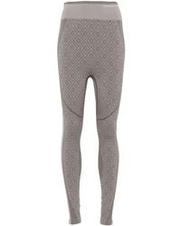 CASABLANCA - Monogram-Pattern Leggings - Lyst