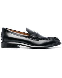 Tod's - Leather Penny Loafers - Lyst