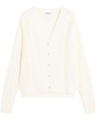 Maison Kitsuné - Cable-Knit Cardigan - Lyst