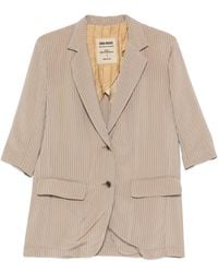 Uma Wang - Kali Stripe Single-Breasted Blazer - Lyst