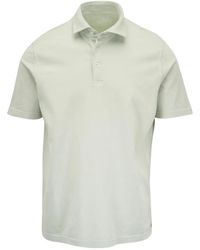 Fedeli - Short-Sleeve Cotton Polo Shirt - Lyst