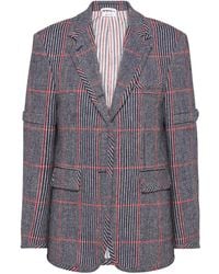 Thom Browne - Hunting Geruite Tweed Blazer - Lyst