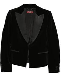 Max Mara - Peaked-Lapel Jacket - Lyst