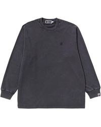 A Bathing Ape - One Point T-Shirt Met Logo - Lyst