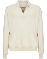 Uma Wang - V-Neck Polo Shirt - Lyst