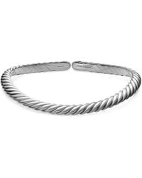 David Yurman - Sculpted Cable Flex Necklace - Lyst