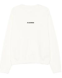 Jil Sander - Logo-Print Sweater - Lyst