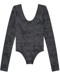 DIESEL - Ionna Long-Sleeve Bodysuit - Lyst