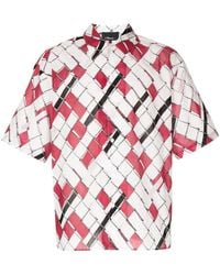3.1 Phillip Lim - Woven-Print Short-Sleeved Shirt - Lyst
