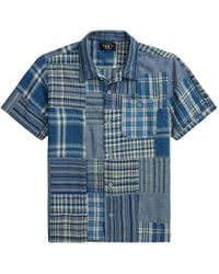 RRL - Camisa con diseño patchwork - Lyst