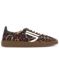 PURAAI - 6.01 Xs Leopard-Print Sneakers - Lyst
